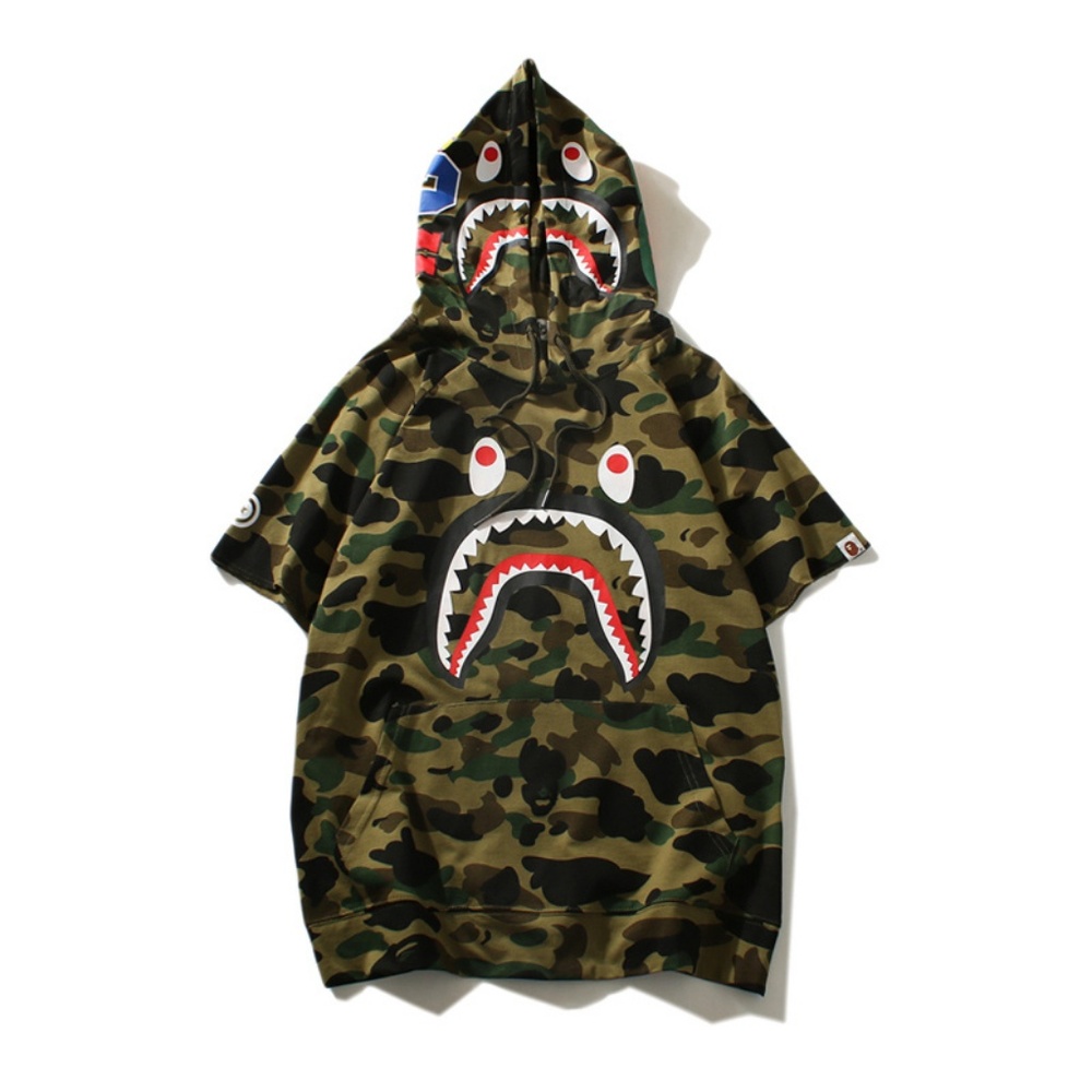 BAPE Hooded Short Sleeve T-Shirt